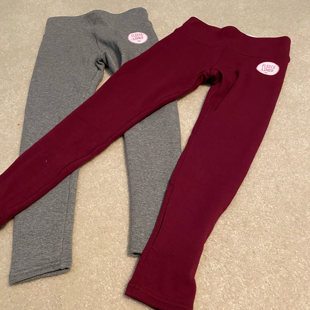 Justice fleece leggings